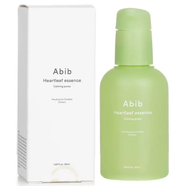 Abib Heartleaf Essence Calming Pump 169 fl oz  50ml I Essence for Face Instant Relief for Redness