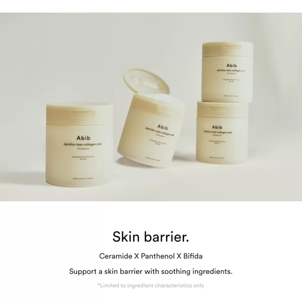 Abib Jericho Rose Collagen Pad Firming Touch 60 Pads  Toner Pads with Collagen Extract Skin Hydration
