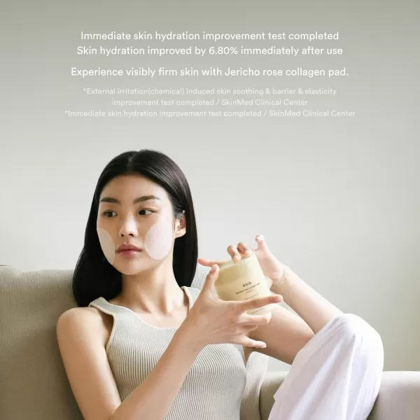 Abib Jericho Rose Collagen Pad Firming Touch 60 Pads  Toner Pads with Collagen Extract Skin Hydration