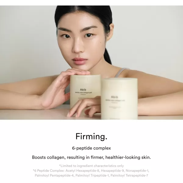 Abib Jericho Rose Collagen Pad Firming Touch 60 Pads  Toner Pads with Collagen Extract Skin Hydration