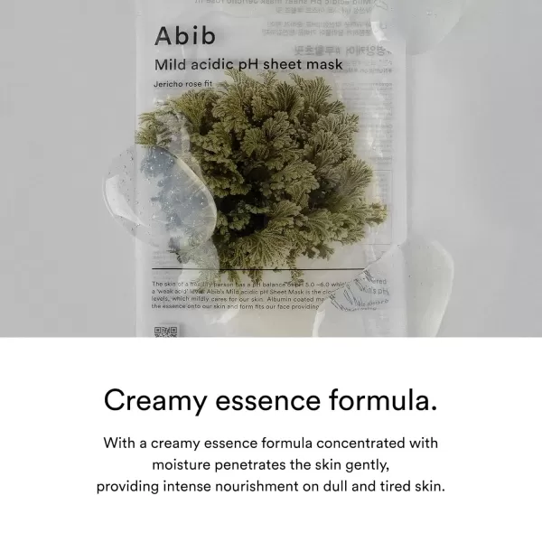 Abib Mild Acidic pH Sheet Mask Aqua Fit 10 Sheets I Intense Hydrating and Moisturizing Care for Dry and Dehydrated SkinJericho