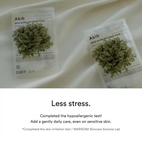 Abib Mild Acidic pH Sheet Mask Aqua Fit 10 Sheets I Intense Hydrating and Moisturizing Care for Dry and Dehydrated SkinJericho