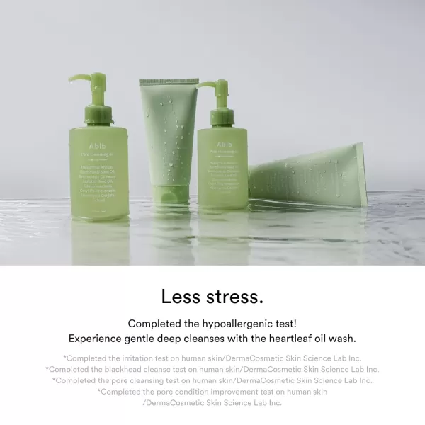 Abib Pore Cleansing Oil Heartleaf OilWash 710 fl oz  210ml I Gentle Cleansing Oil for Sensitive Skin Mild Cleanser Blackheads Pore Care Double Cleansing Korean Skincare