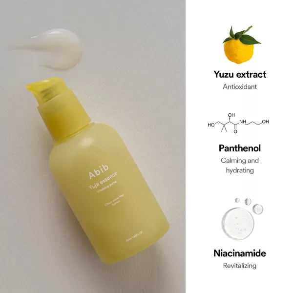 Abib Yuja Essence Vitalizing Pump 169 fl oz  50ml I Revitalizing Blemish Redness Spot Care Vitamin C Essence