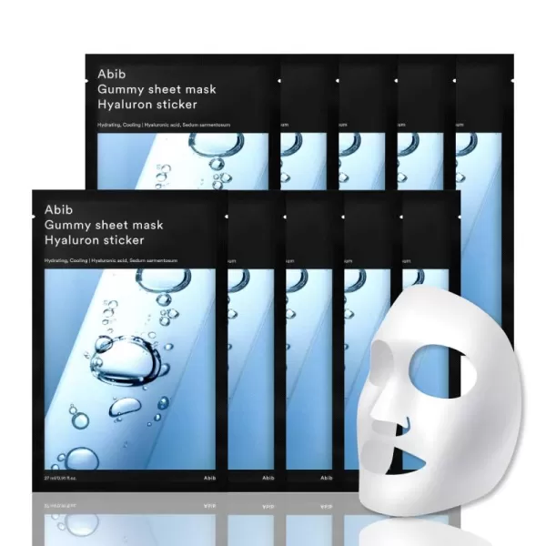 Abib Gummy Sheet Mask 10 Sheets Collagen MilkHyaluron