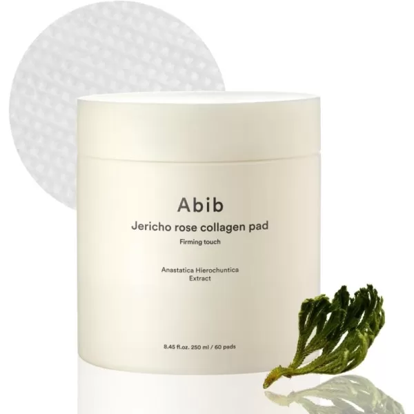 Abib Jericho Rose Collagen Pad Firming Touch 60 Pads  Toner Pads with Collagen Extract Skin Hydration