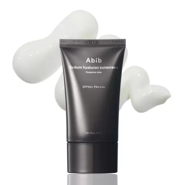 Abib Sedum Hyaluron Sunscreen Protection Tube 169 fl oz  150ml I Reef Safe Easy Washable NonSticky Sun Cream Allantoin for Calming Less Stress Sensitive Skin