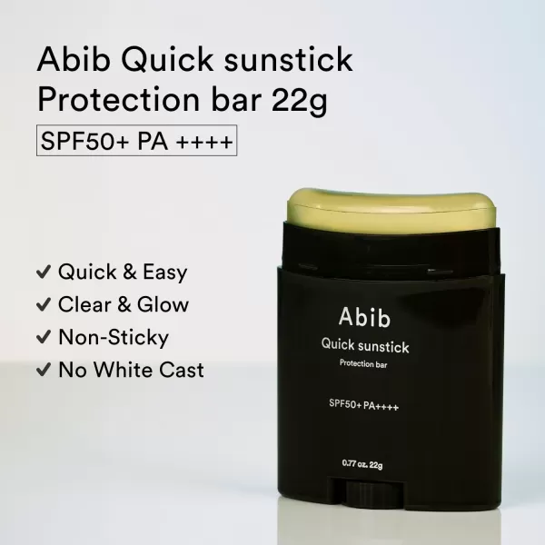 Abib Airy Sunstick Smoothing Bar SPF50 x2  Abib Quick Sunstick Protection Bar SPF50