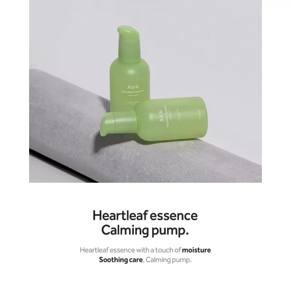 Abib Quick Sunstick Protection Bar 078oz  Abib Heartleaf Essence Calming Pump 169 fl oz