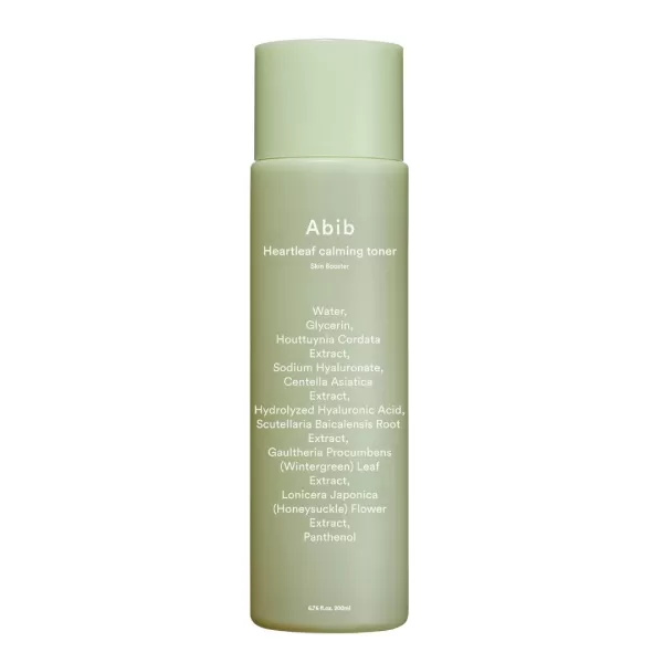Abib Quick Sunstick Protection Bar SPF50 078 Oz  Abib Heartleaf Calming Toner Skin Booster 71 fl oz