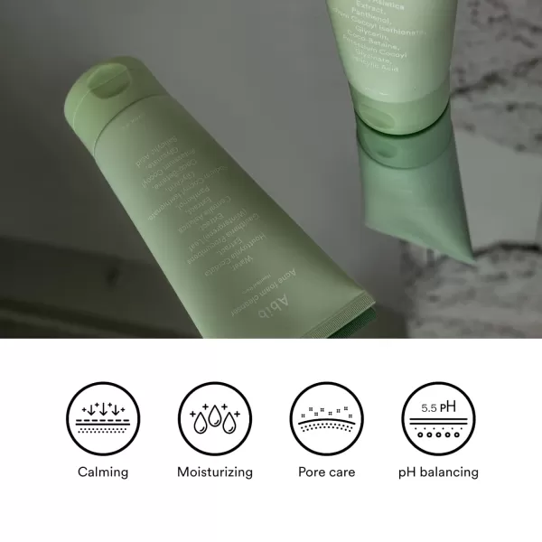 imageAbib Best Heartleaf Acne Skincare Set Heartleaf Spot Pad Calming Touch  Acne Foam Cleanser Heartleaf Foam Best Acne I Korean Skincare