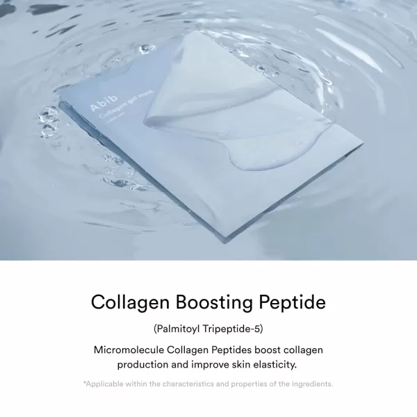 imageAbib Collagen Gel Mask Jericho Rose Jelly 4 Sheets Nourishing I Korean Vegan Collagen Cooling Nourishing Hyaluronic Acid Hydrogel Face Mask Skin CareHydrating Sedum 10pcs