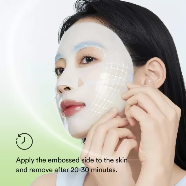 imageAbib Collagen Gel Mask Jericho Rose Jelly 4 Sheets Nourishing I Korean Vegan Collagen Cooling Nourishing Hyaluronic Acid Hydrogel Face Mask Skin CareSoothing Heartleaf 10pcs