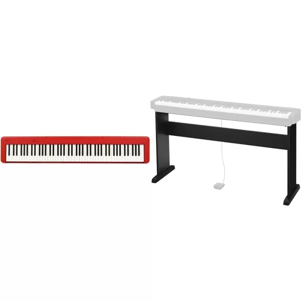 Casio CDPS160RD 88Key Compact Digital Piano RedRed