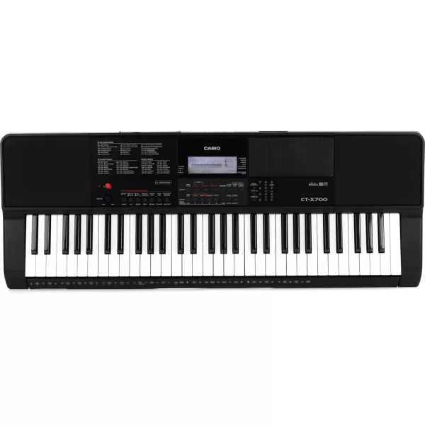 Casio CTX700 61Key Portable KeyboardStandalone Keyboard  Piano Stand