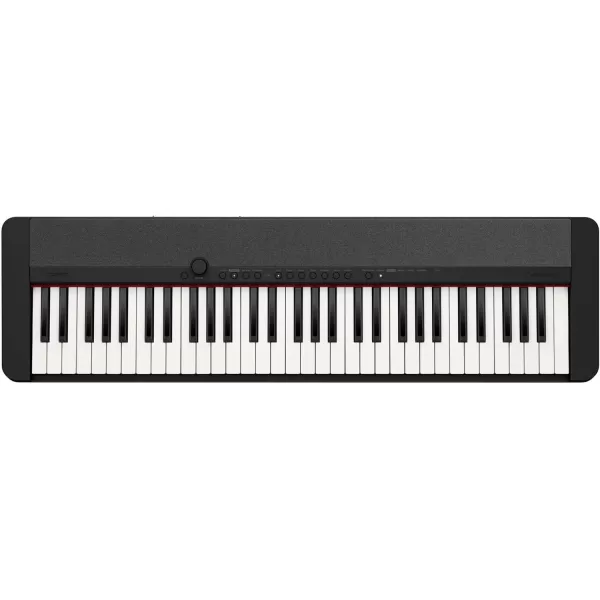 Casio Casiotone CTS1BK 61Key Portable Keyboard BlackBlack