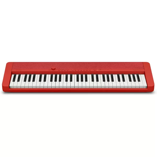 Casio Casiotone CTS1BK 61Key Portable Keyboard BlackRed