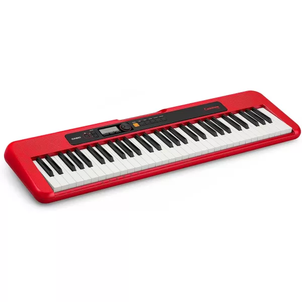 Casio Casiotone CTS200RD 61Key Portable Keyboard RedRed