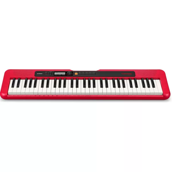 Casio Casiotone CTS200RD 61Key Portable Keyboard RedRed