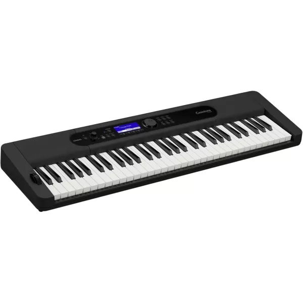 Casio Casiotone CTS400 61Key Portable KeyboardKeyboard  Stand  Black