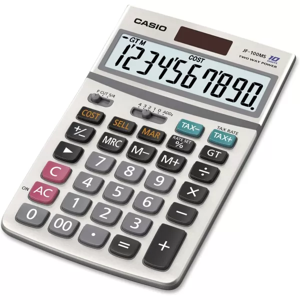 Casio Inc JF100BM Standard Function CalculatorMulticolor 4 14 x 6 781 Count Pack of 1