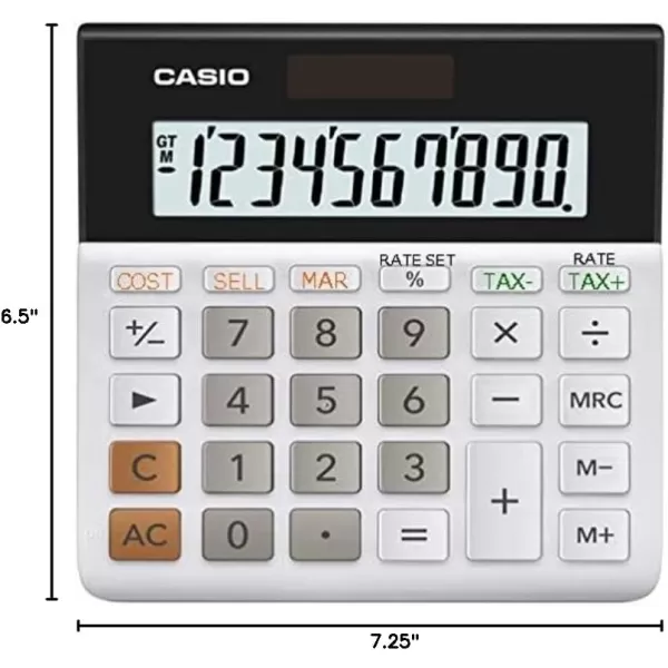 Casio MH10M MinDesktop Standard Function Calculator