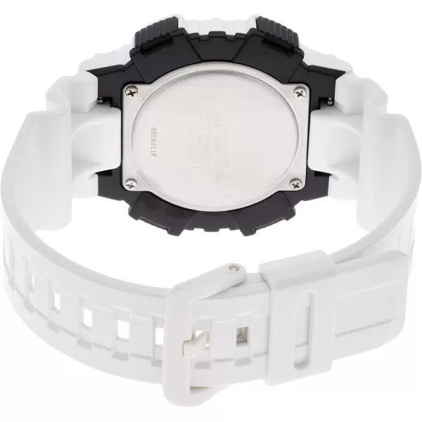 Casio Mens AQS810WC7AVCF AnalogDigital Display Quartz White Watch WhiteBlack