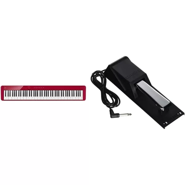 Casio Privia PXS1100BK 88Key Digital Piano BlackRed