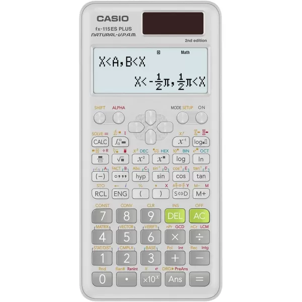 Casio fx115ESPLUS2 2nd Edition Advanced Scientific CalculatorCalculator  Blue Scientific Calculator