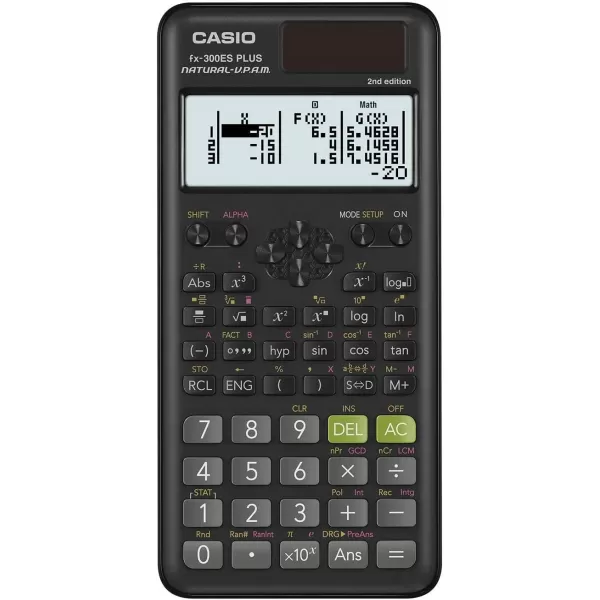 Casio fx115ESPLUS2 2nd Edition Advanced Scientific CalculatorCalculator  Calculator  Black