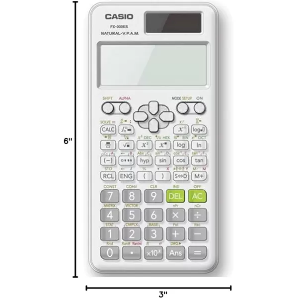 Casio fx115ESPLUS2 2nd Edition Advanced Scientific CalculatorCalculator  Pink Scientific Calculator