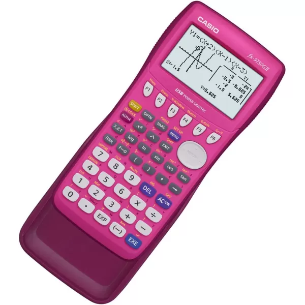 Casio fx9750GII Graphing Calculator Pink FX9750GIIPKPink