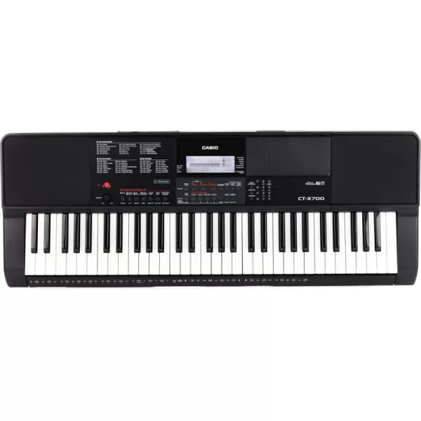 Casio CTX700 61Key Portable KeyboardStandalone Keyboard