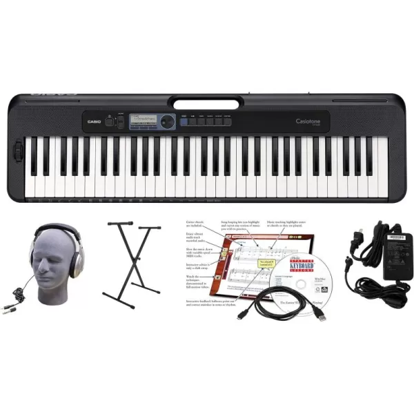 Casio Casiotone CTS300 61Key Portable KeyboardEducational Pack