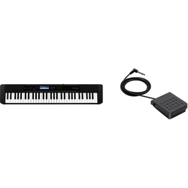 Casio Casiotone CTS400 61Key Portable KeyboardKeyboard  Sustain Pedal