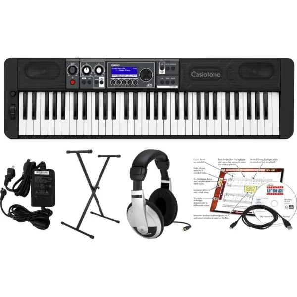 Casio Casiotone CTS500 61Key Portable KeyboardEducational Pack