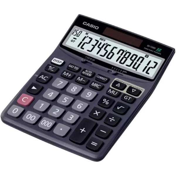 Casio DJ120D Business Desktop Calculator with Check ampamp Correct