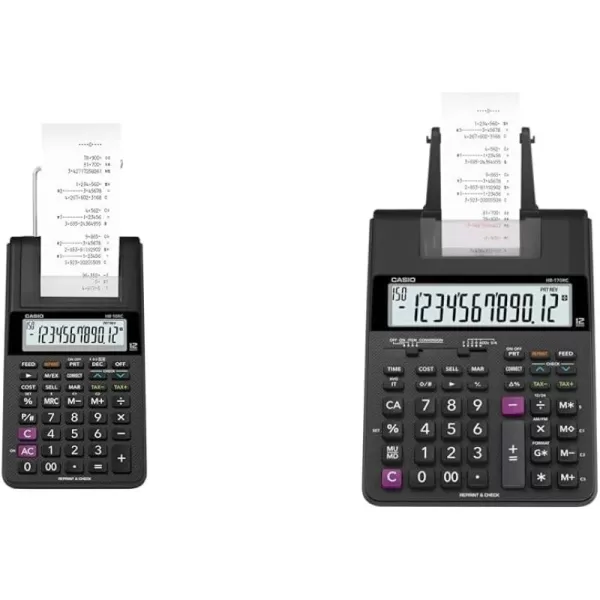 Casio HR10RC MiniDesktop Printing Calculator New Version of The HR8TMPrinting Calculator Casio HR170RC Plus