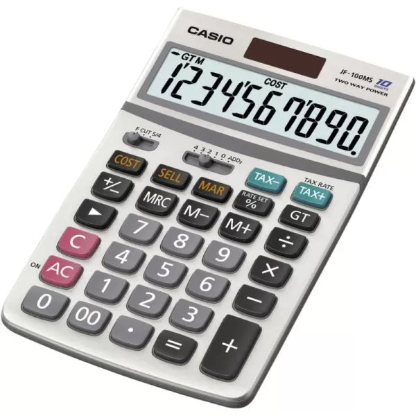 Casio Inc JF100BM Standard Function CalculatorMulticolor 4 14 x 6 781 Count Pack of 1