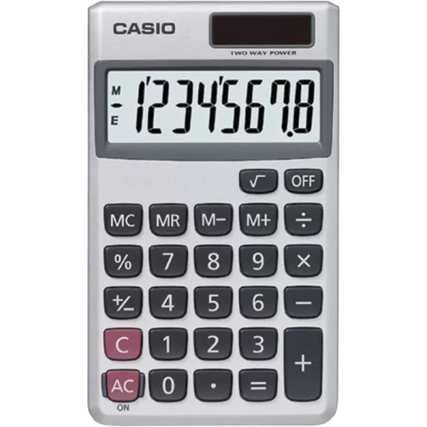 Casio Inc SL300SV Solar Powered Standard Function Calculator1 Count Pack of 1