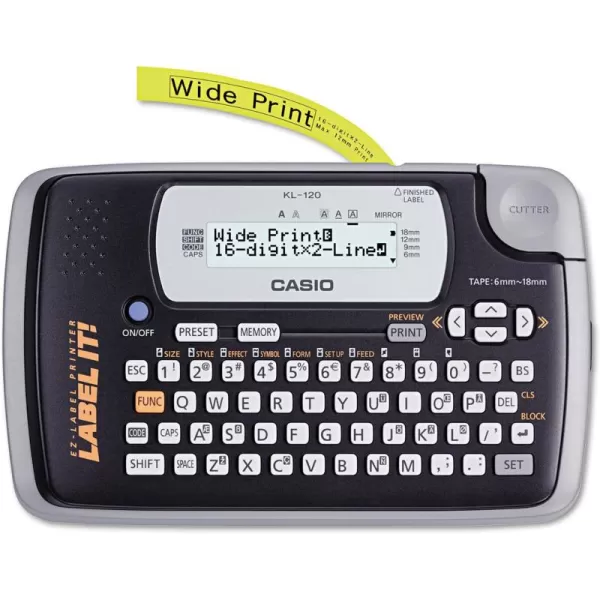 Casio KL120 Portable Thermal Label Maker