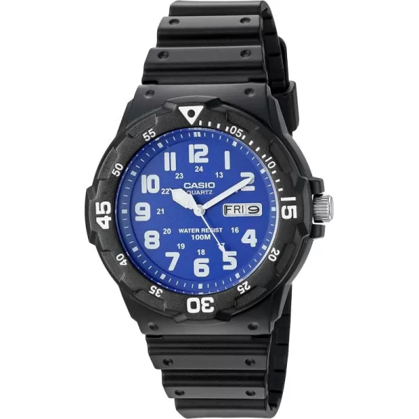 Casio Mens MRW200H2B2V Classic Analog Display Quartz Black Watch