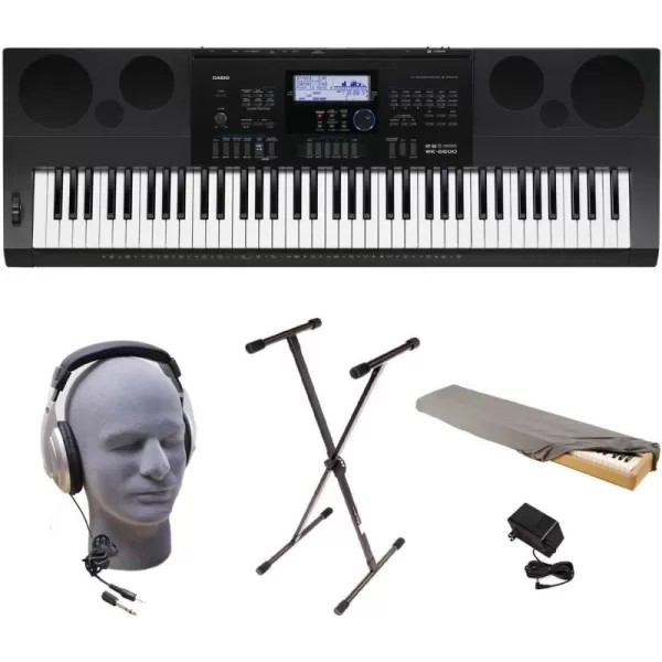 Casio WK6600 76Key Workstation KeyboardWK6600 PPK Premium Pack