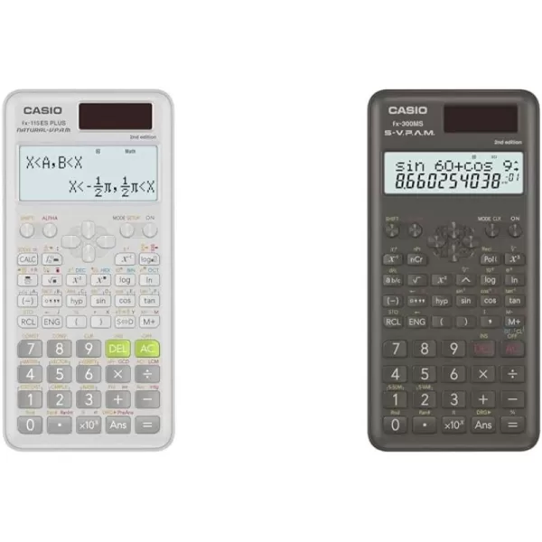 Casio fx115ESPLUS2 2nd Edition Advanced Scientific CalculatorCalculator  Blue Scientific Calculator