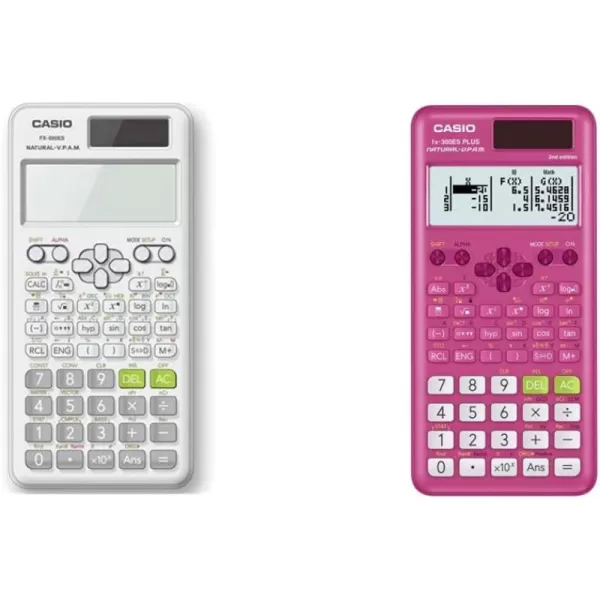 Casio fx115ESPLUS2 2nd Edition Advanced Scientific CalculatorCalculator  Pink Scientific Calculator