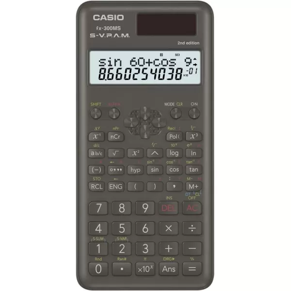 Casio fx300MSPLUS2 2nd Edition Standard Scientific CalculatorCalculator