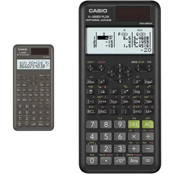 Casio fx300MSPLUS2 2nd Edition Standard Scientific CalculatorCalculator  Calculator  Black