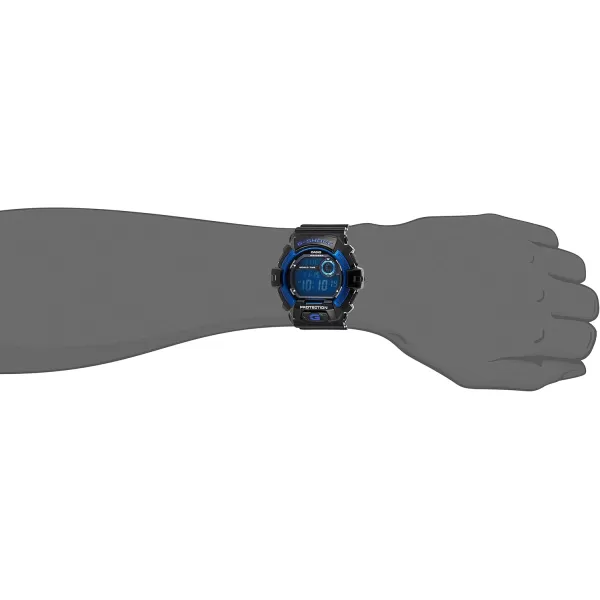 Casio Mens G8900A1CR GShock Black and Blue Resin Digital Sport Watch