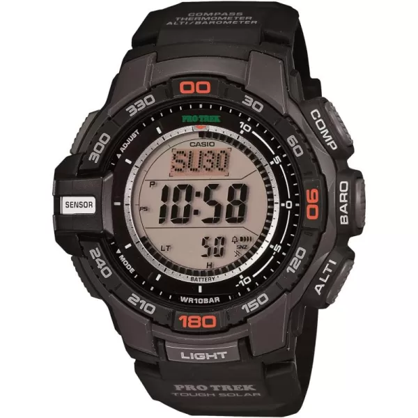 Casio Mens Pro Trek PRG2701 Tough Solar Triple Sensor Multifunction Digital Sport Watch