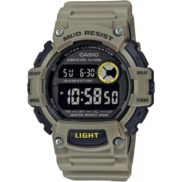 Casio Mud Resistant 10Year Battery